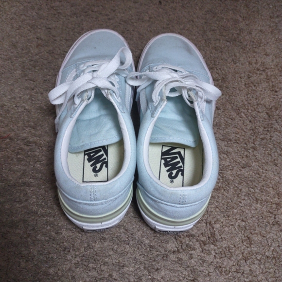 Multicolored Pastel Platform Vans - Picture 2 of 7